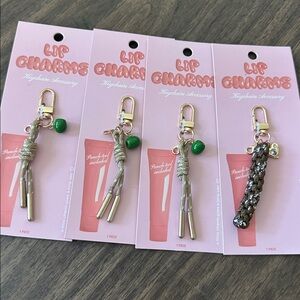 Target Lip Gloss Charms studio artifact Lip Charm Keychain Accessory